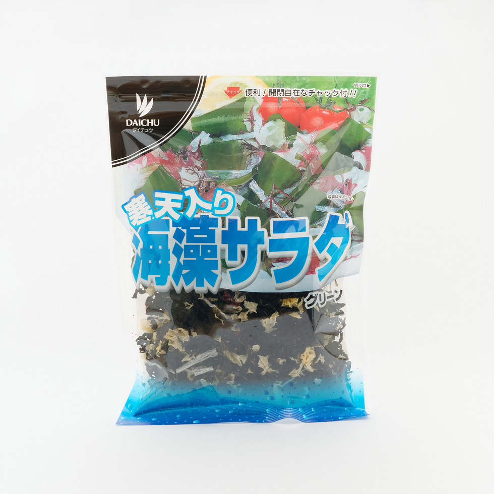 Daichu Kaiso Salad Green Mixed Dried Seaweed with Agar 100g