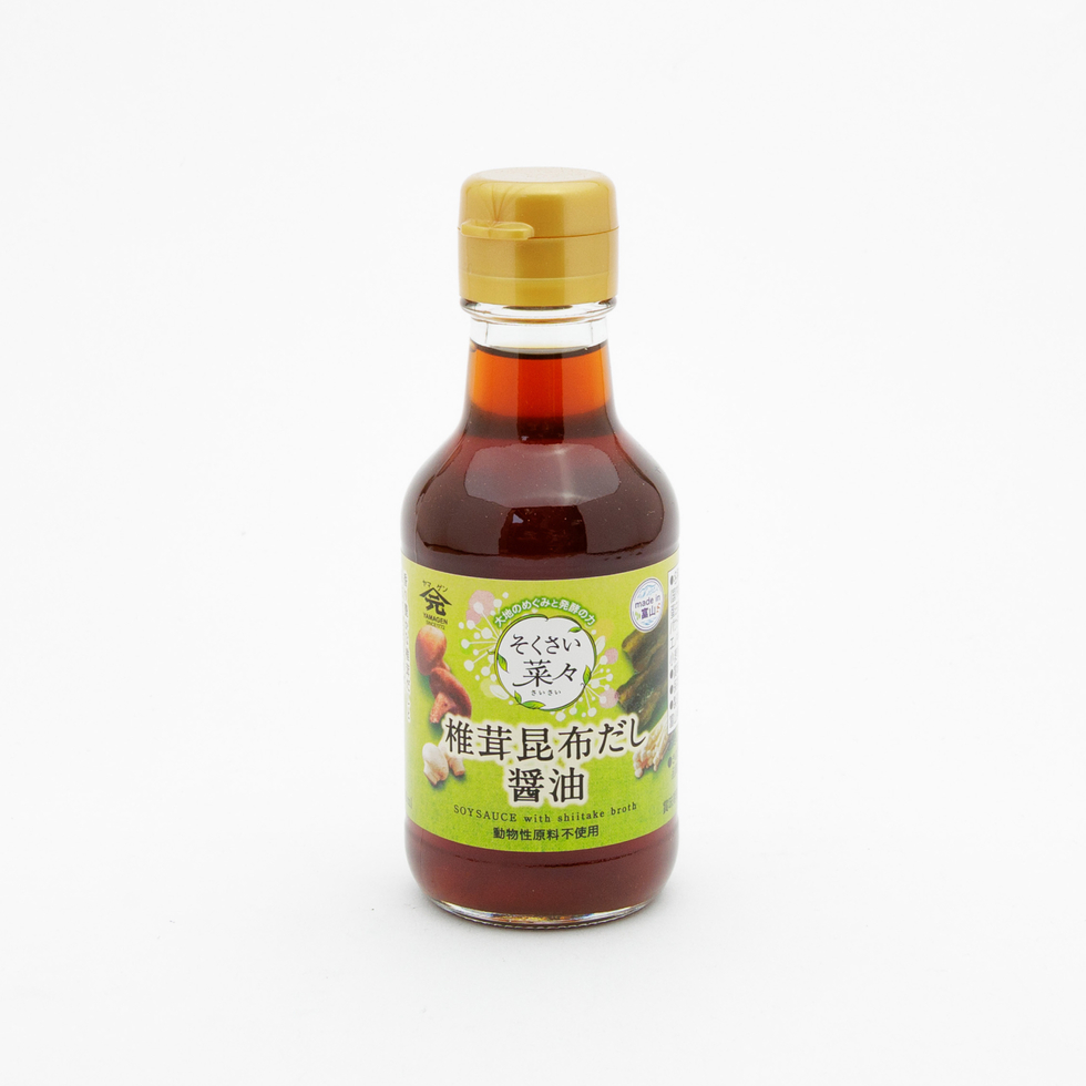 Yamagen Jouzou Sokusai-Saisai Shiitake & Kombu Dashi Soy Sauce 150ml
