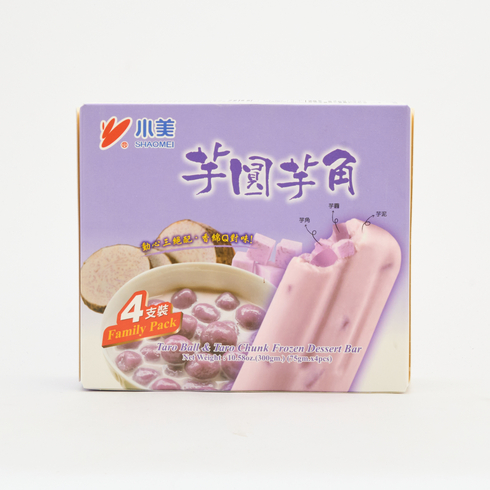 小美芋圓芋角雪條 300克（75克x4支）