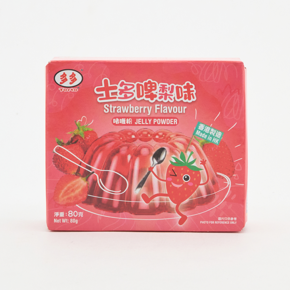 Torto Strawberry Flavour Jelly Powder 80g