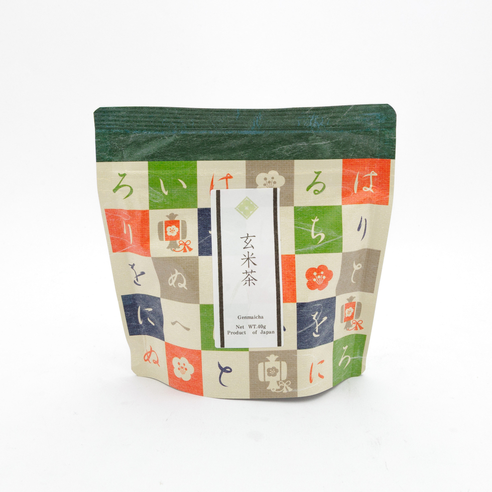 Hamasaen Wa No Genmaicha Roasted Brown Rice Green Tea Loose Leaf 40g