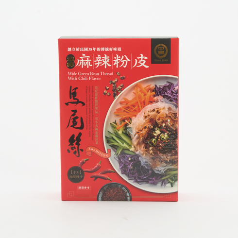 Jung Nung Dried Wide Green Bean Thread (Spicy Flavor) 204g