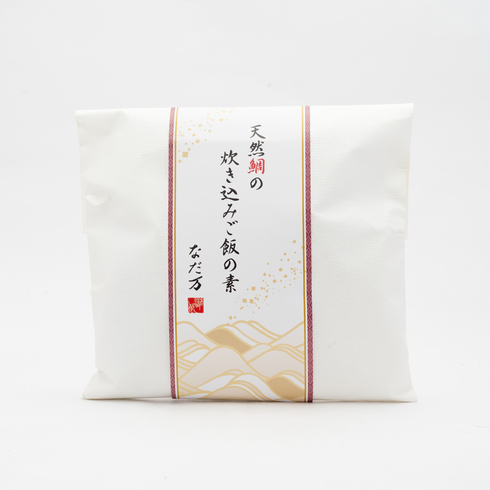 【賞味期限:2026年11月02日】 なだ万 天然鯛の炊き込みご飯の素 135g