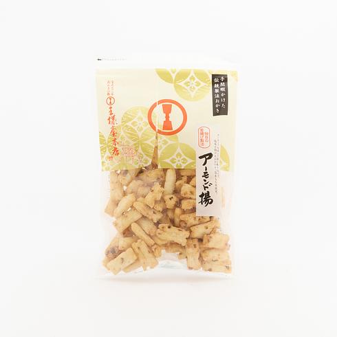 Osamado Almond-age (Almond Fried Rice Crackers)