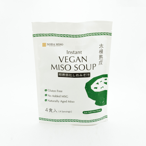Noda Miso Vegan Instant Miso Soup Wooden Barrel Aged 90g