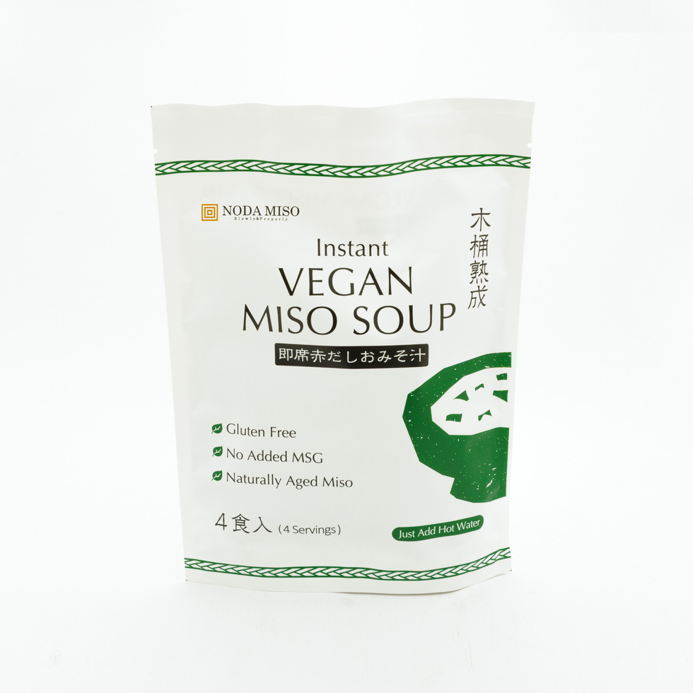 Noda Miso Vegan Instant Miso Soup Wooden Barrel Aged 90g
