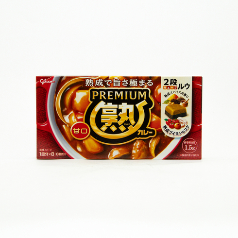 Glico 頂級熟咖哩塊 甘口 160克