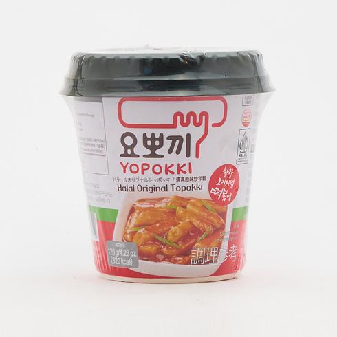 Youngpoong Yopokki Halal Tteokbokki Cup Original Flavour 140g