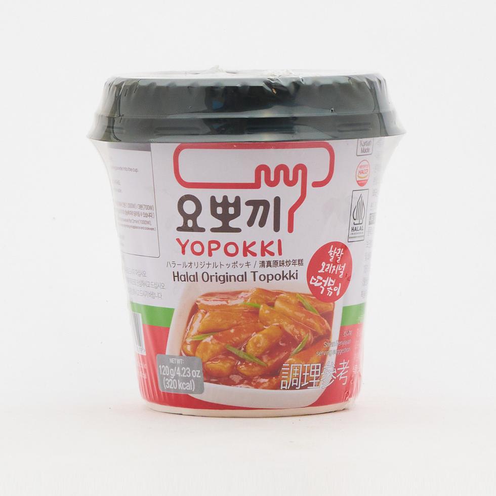 Youngpoong Yopokki Halal Tteokbokki Cup Original Flavour 140g
