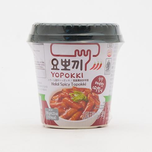 Youngpoong Yopokki Halal Spicy Tteokbokki Cup 120g