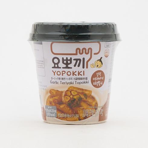 Youngpoong Yopokki Garlic Teriyaki Tteokbokki Cup 120g