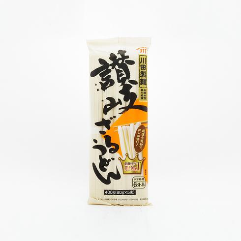 Kawada Seimen Sanuki Zaru Udon Chilled Wheat Noodles 400g