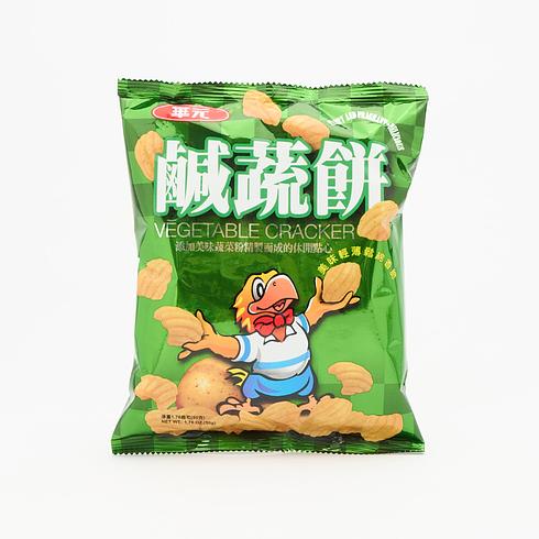 【賞味期限:2026年08月17日】華元 ベジタブルクラッカー 塩味 50g
