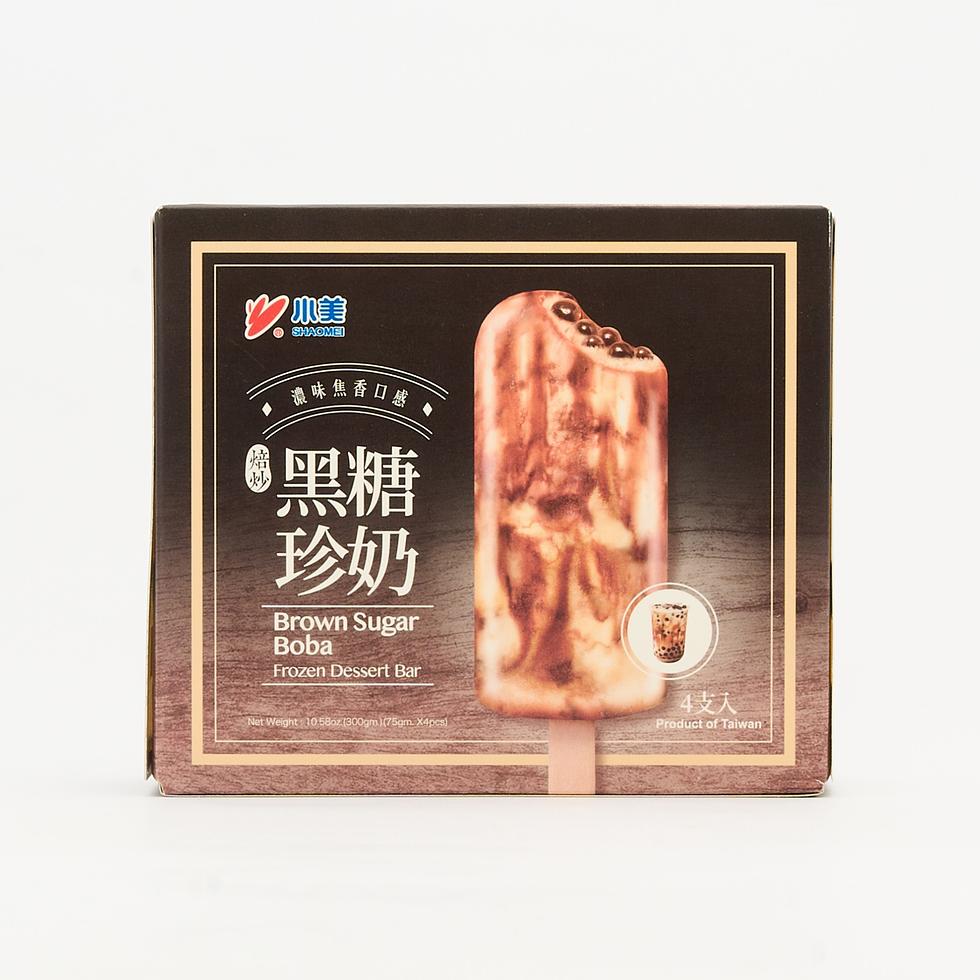 小美 黒糖タピオカミルク アイスバー 300g（75g×4本）