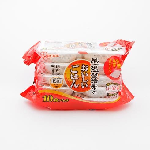 Iris Ohyama Japanese Rice Retort Pack 150g x 10