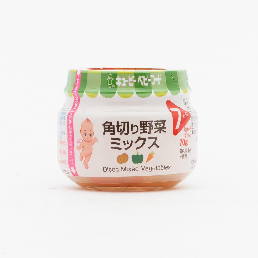 Kewpie Baby Food Diced Vegetable Mix (from 7 Months) 70g