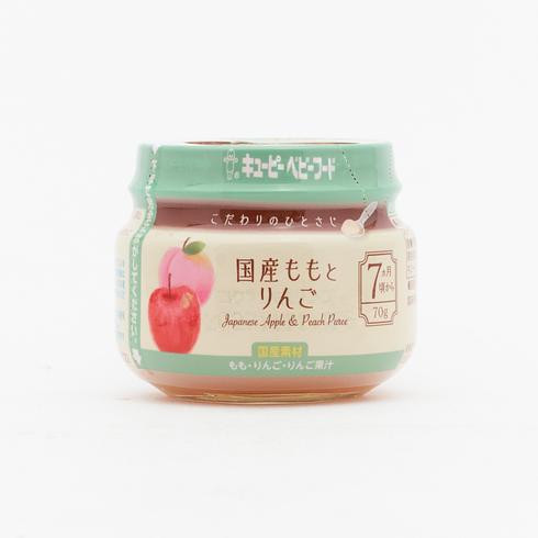 Kewpie Kodawari no Hitosaji Japanese Peach and Apple (from 7 Months) 70g