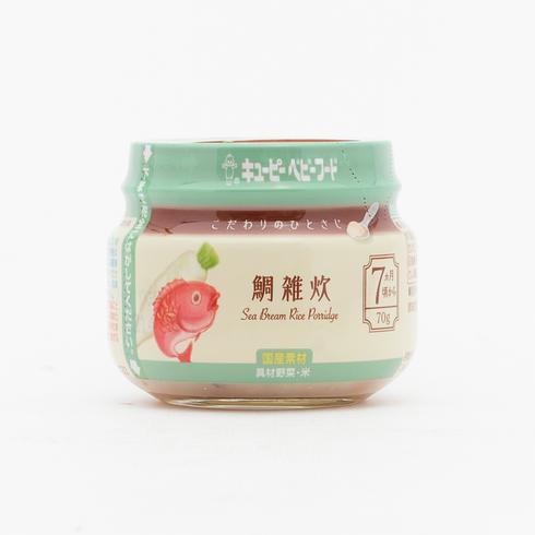 Kewpie Kodawari no Hitosaji Sea Bream Rice Porridge (from 7 Months) 70g