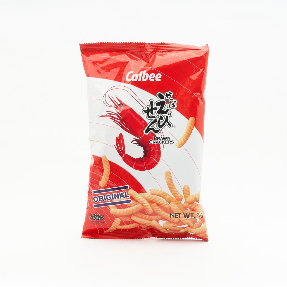 【Best Before:07/08/2026】 Calbee Prawn Crackers Original 90g