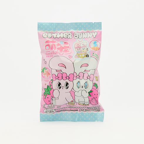 【Best Before:31/08/2026】Esther Bunny Cutie Puffs Rice Puff Strawberry Flavour 6g