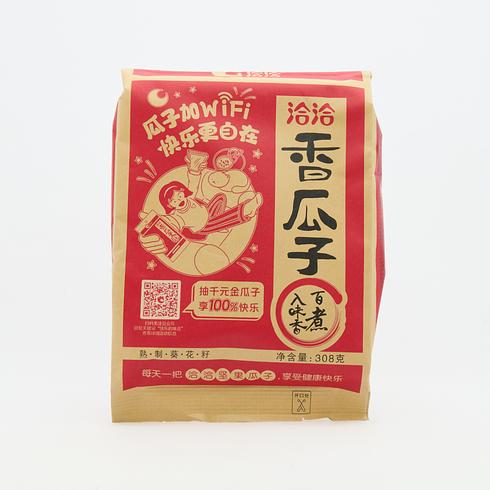 【Best Before:18/07/2026】Cha Cha Spiced Roasted Sunflower Seeds 308g