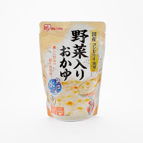 Iris Foods Vegetable Rice Porridge Retort Pouch 250g
