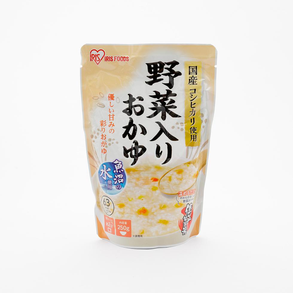 Iris Foods Vegetable Rice Porridge Retort Pouch 250g