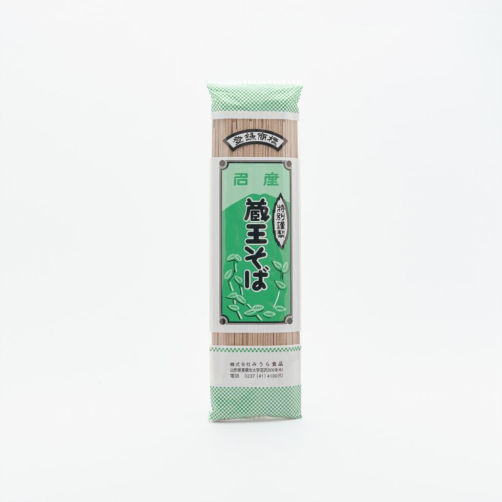 【Best Before:31/08/2026】 Miura Foods Zaoh Traditional Soba Noodles 200g
