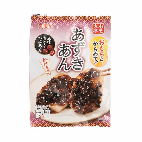 【Best Before:25/08/2026】 Marumiya Omochitei Mix with Mochi! Azuki Sweat Red Bean Paste 40g