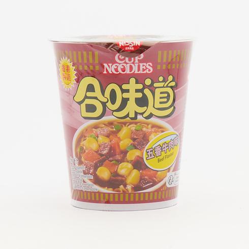 Nissin Cup Noodles Five Spice Beef Flavour 68g (Hong Kong)