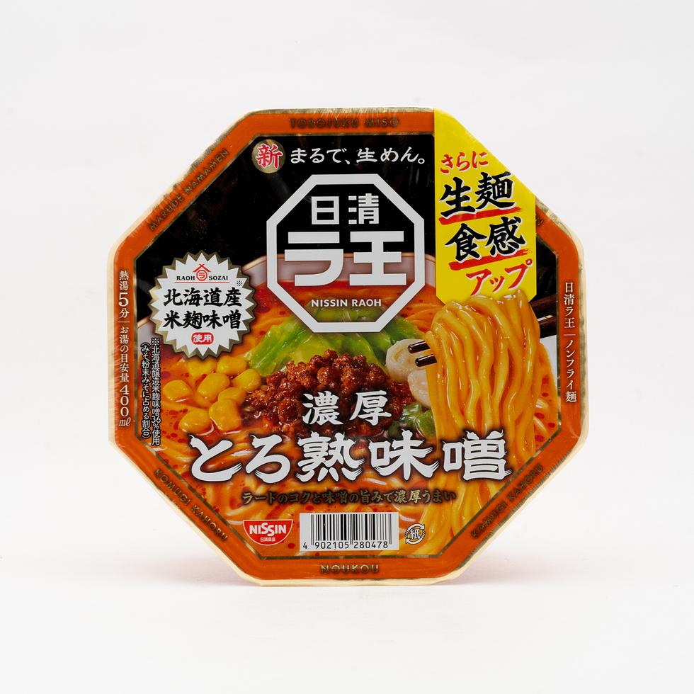 【DDM:25/08/2026】 Nissin Raoh Manteau de Miso Riche 118g