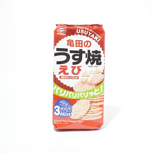 【DDM:31/08/2026】 Biscuits au Riz Crevettes Tranchés Fins Kameda