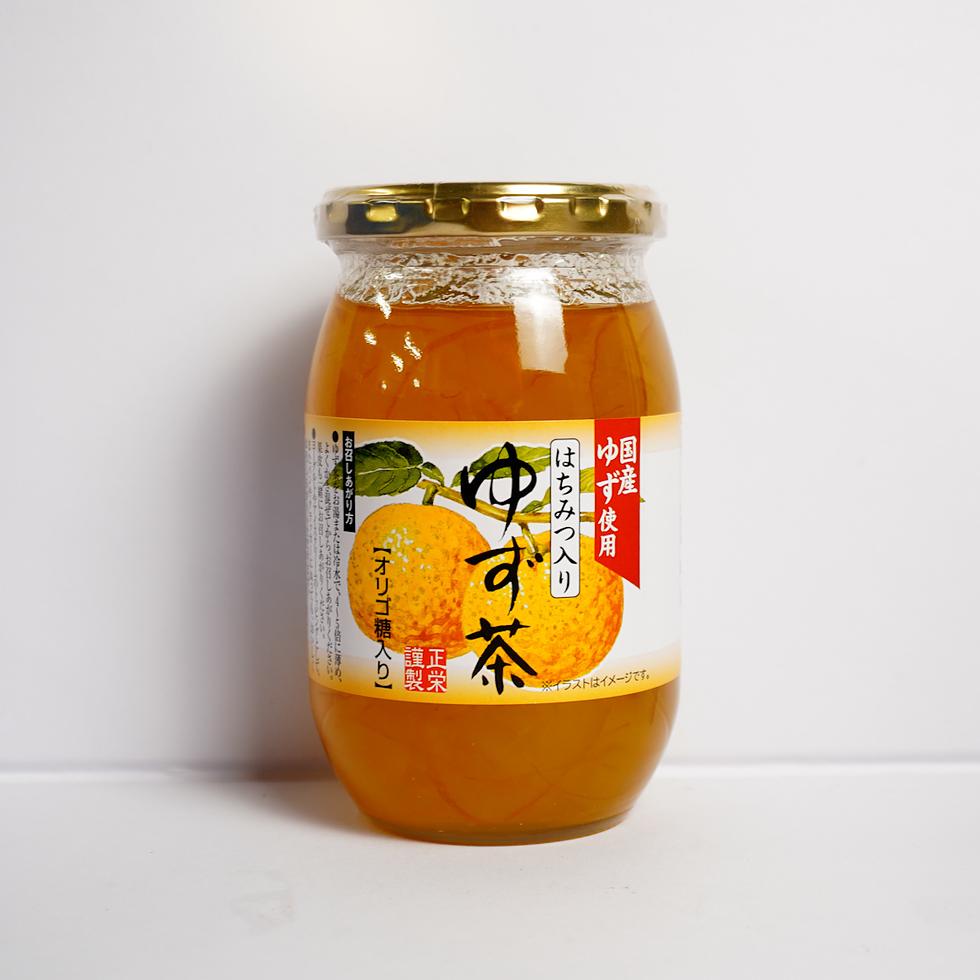 【DDM:07/09/2026】 Thé au yuzu avec miel (yuzu japonais) 415 g 10 tasses