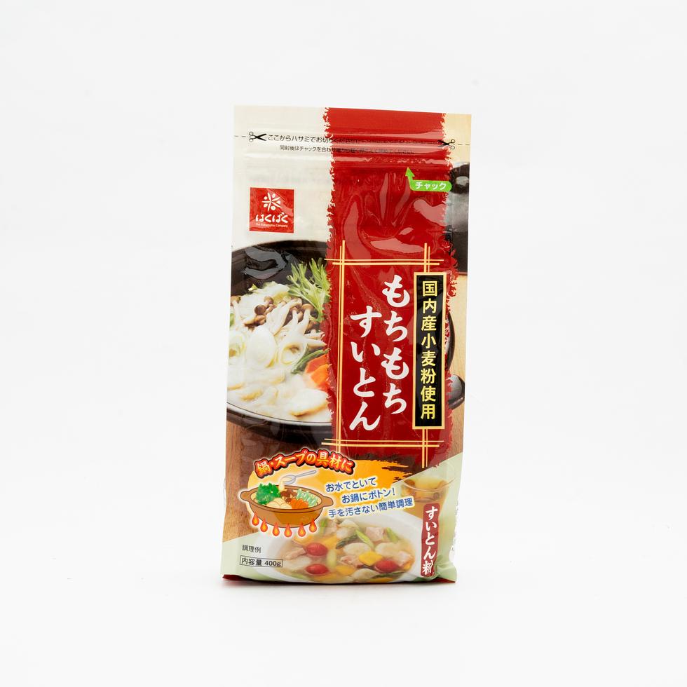 【Best Before:09/09/2026】 Hakubaku Mochimochi Suiton Dumpling Mix 400g