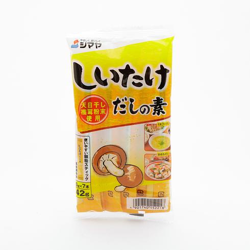 Shimaya Shiitake Dashi Soup Stock Powder 42g (6g x 7 Sticks)