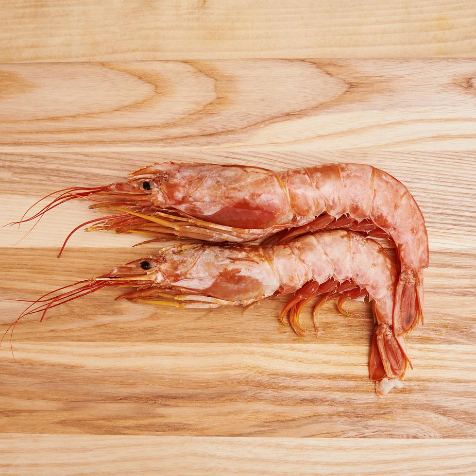 Crevettes rouges d'Argentine pour sashimi ou cuisson 2-3 pièces 100-110g par Nobu Sakaguchi (15 ans dans un restaurant étoilé au Michelin)
