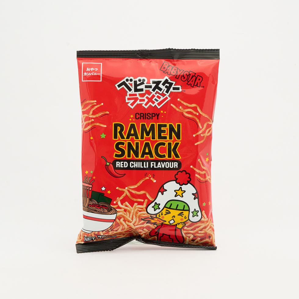 Baby Star 童星點心麵 幼麵紅辣椒味 61克