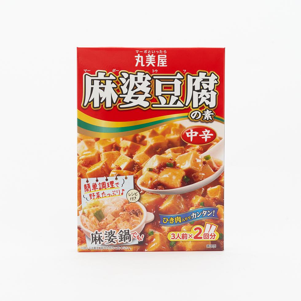 Mélange pour sauce Mapo Tofu moyennement épicé Marumiya 162g