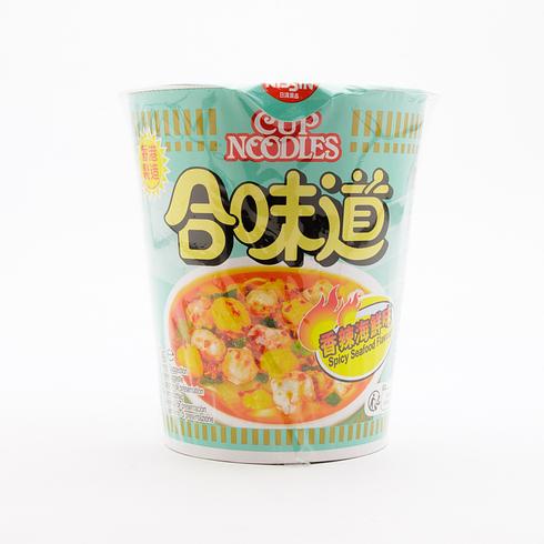 日清 合味道杯麵 香辣海鮮味 73克（香港版）