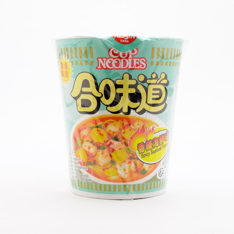 日清 合味道杯麵 香辣海鮮味 73克（香港版）