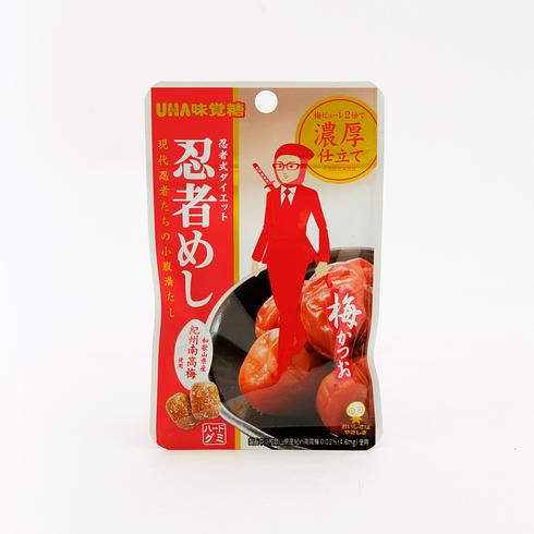 UHA Mikakuto Ninja Meshi Ume Katsuobushi Gummy Candy 20g