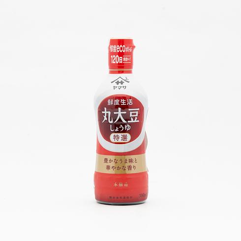 【Best Before:31/10/2026】 YAMASA Sendo seikatsu Tokusen Marudaizu Soy Sauce 300ml