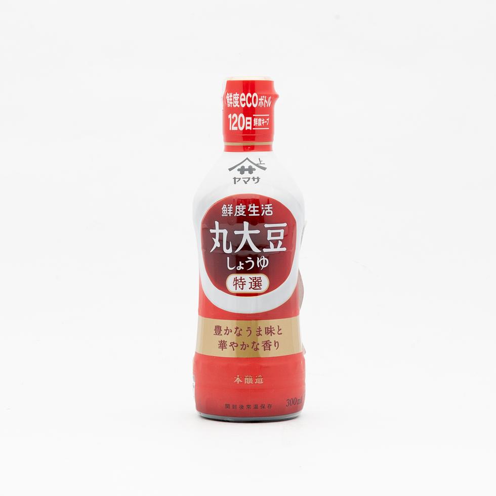 【Best Before:31/10/2026】 YAMASA Sendo seikatsu Tokusen Marudaizu Soy Sauce 300ml