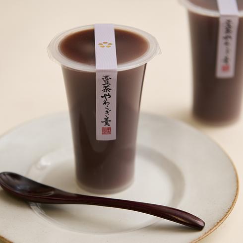 【Best Before:13/10/2026】 Kaneido Kuromame-cha Yawaragi Kan (Black Soybean Tea Soft Jelly)