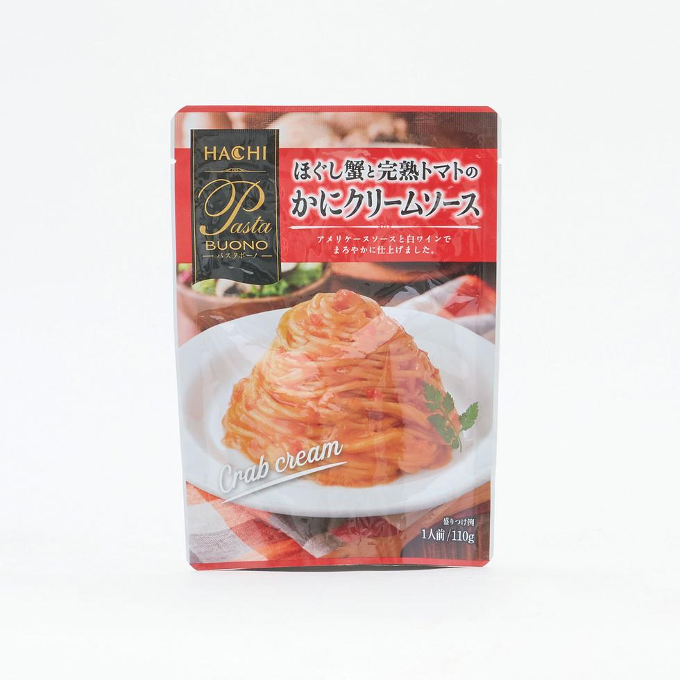 Sauce crème aux tomates mûres et miettes de crabe Hachi 110g