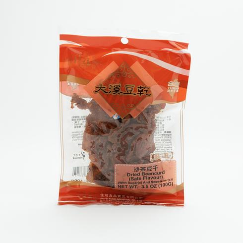 Shii Fure Daxi Dried Beancurd Sate Flavour 100g