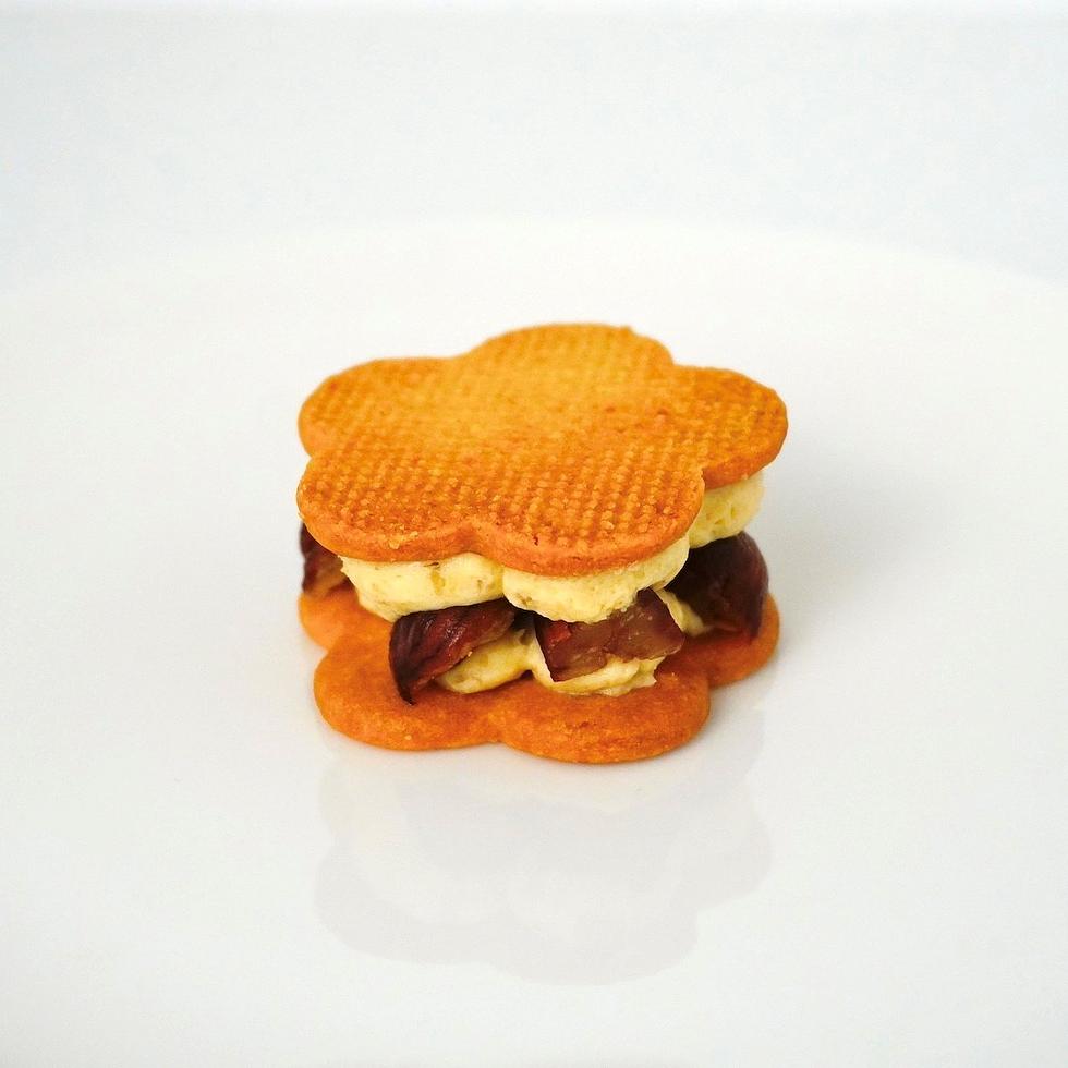 【Best Before:23/09/2026】 【Seasonal Special】Butter Cream Sandwiches with Homemade Chestnuts by Ai Fukuoka (Head Pastry Chef of a Royal Warrant Restaurant)