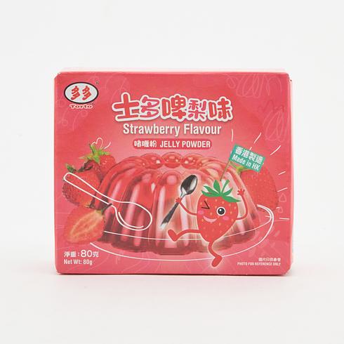 【Best Before:26/09/2026】 Torto Strawberry Flavour Jelly Powder 80g