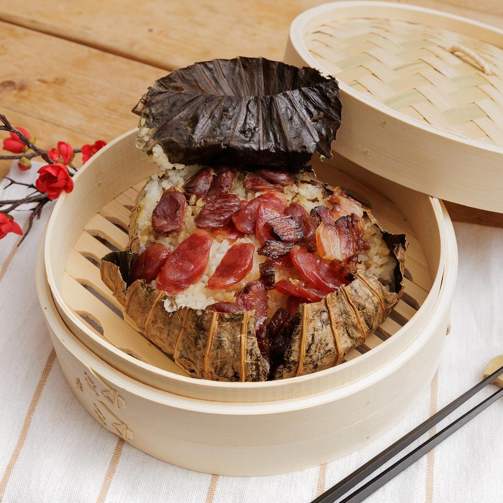 臘味荷葉飯 800克 (2-3人份)
