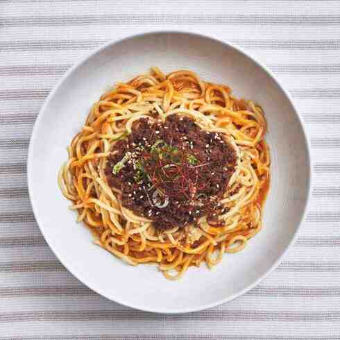 Monohon 日本小麥製 花椒擔擔乾撈麵